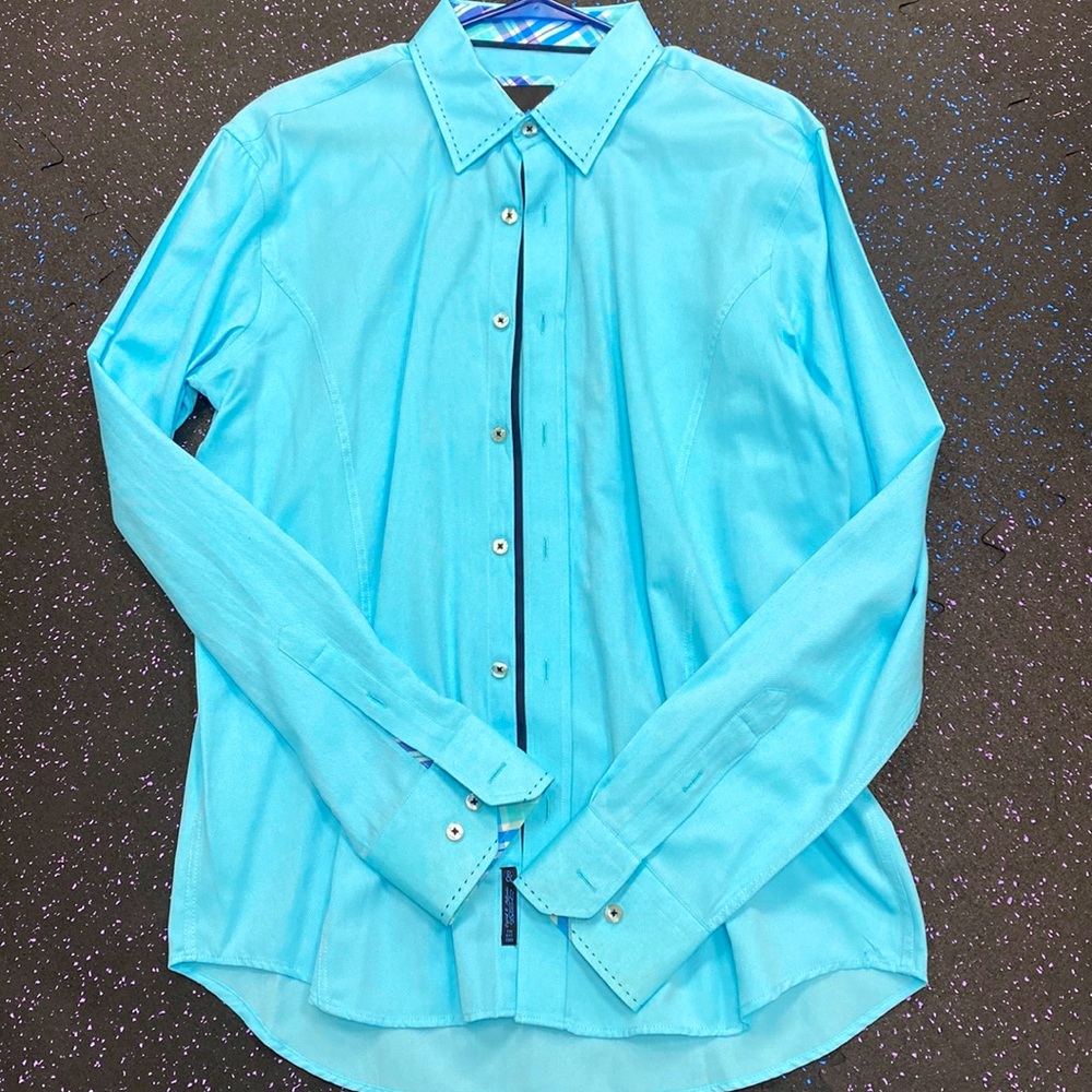 NWOT Eight X Premium light blue XL shirt 👔